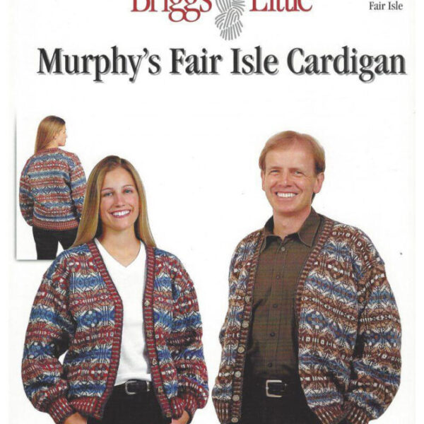 Murphy Fair Isle / Cardigan For Him or Her