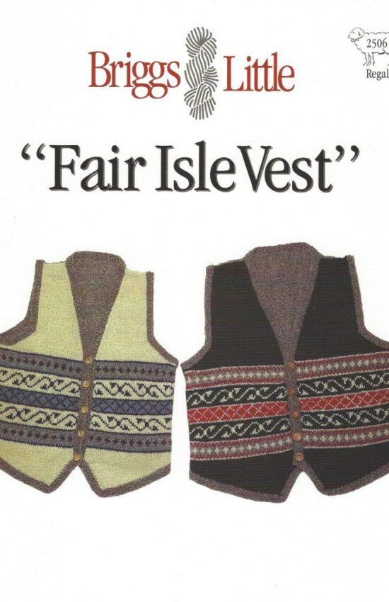 Fair Isle Vest