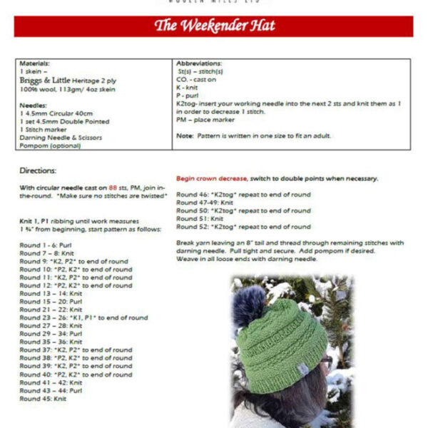 The Weekender Hat