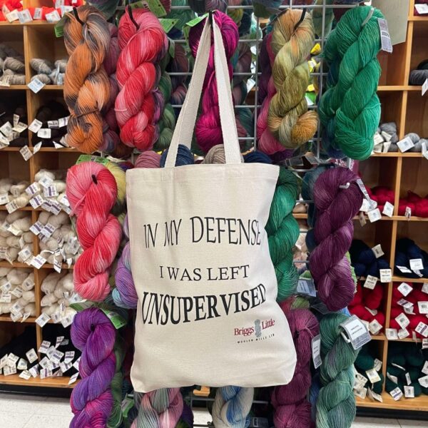 Canvas Slogan Bag