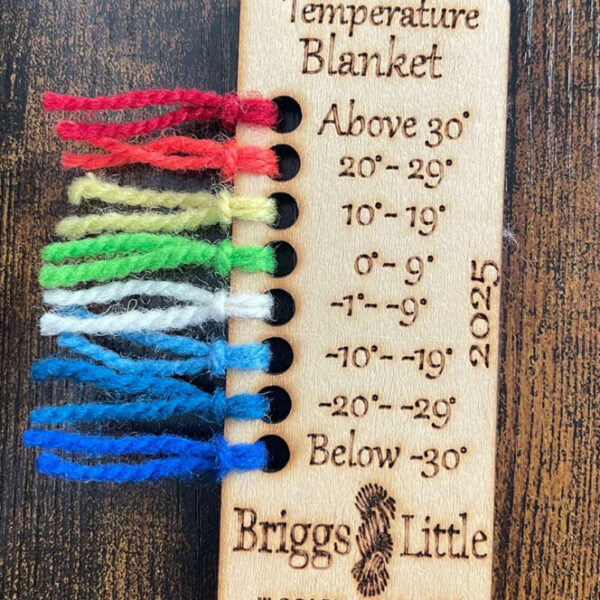 Temperature Blanket Template