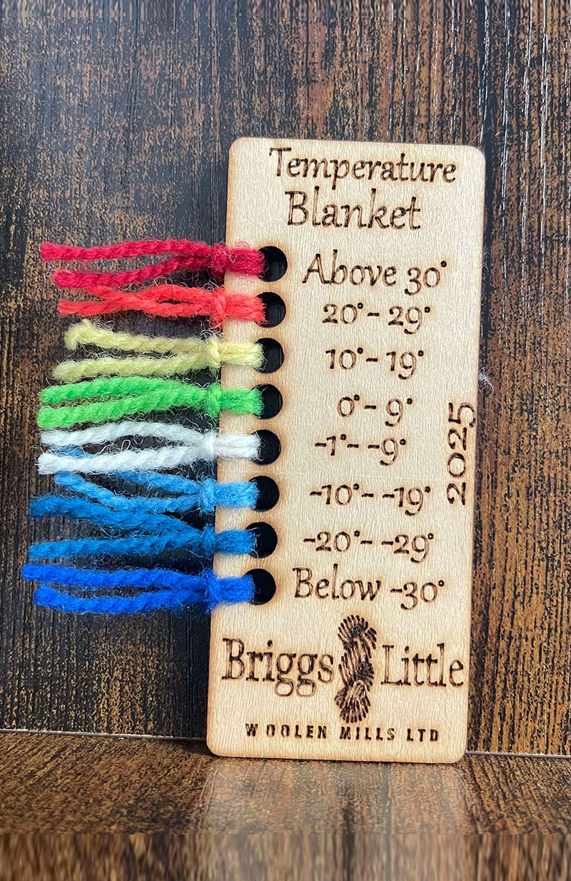 Temperature Blanket Template