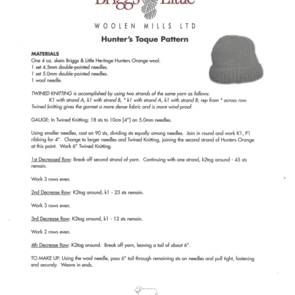 Hunter’s Toque